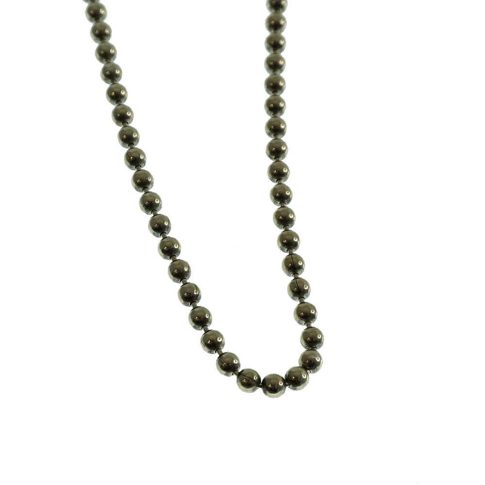 Tiffany Co HardWear Ball Chain Necklace Sterling Silver